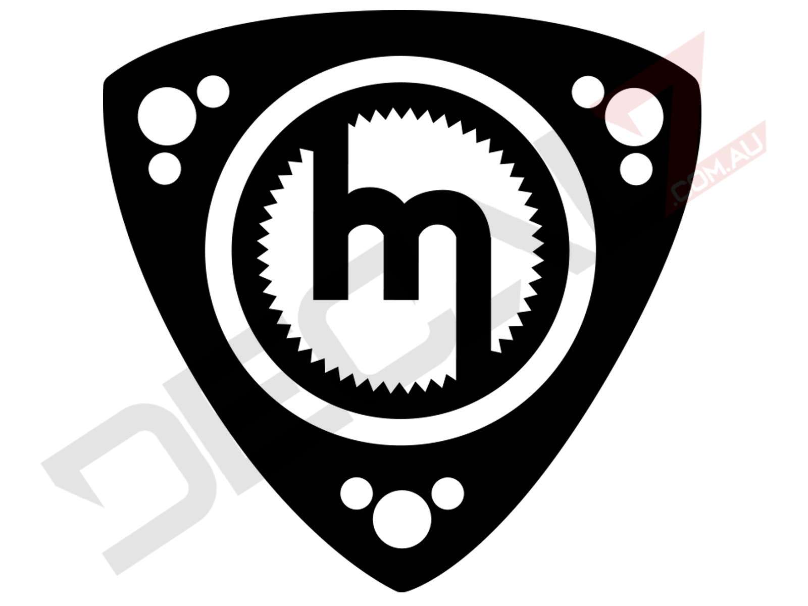 Mazda Wankel Rotor & 1959-1974 Logo - Decalz by More Cars Online