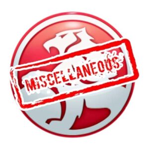 Miscellaneous Decals