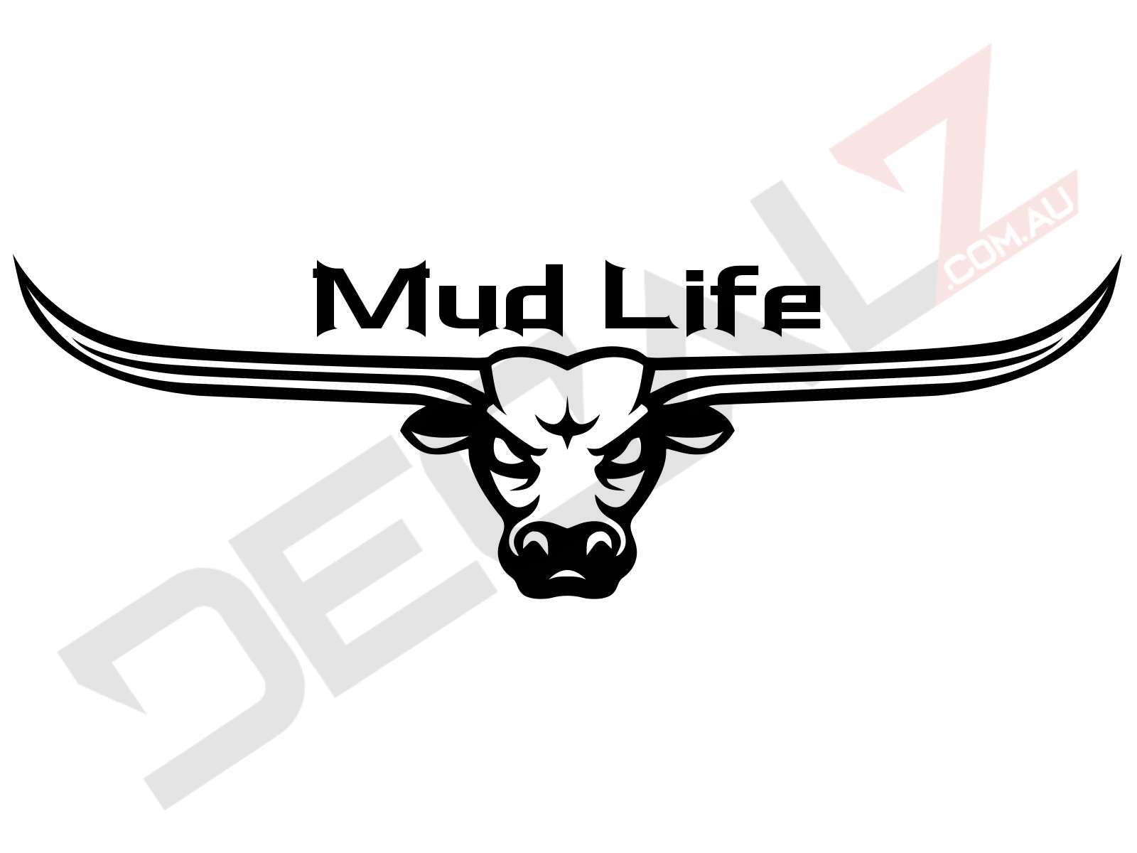 Demon Longhorn Bull - Various Text - Image 7