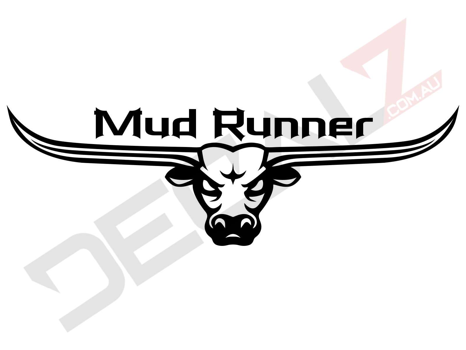 Demon Longhorn Bull - Various Text - Image 3