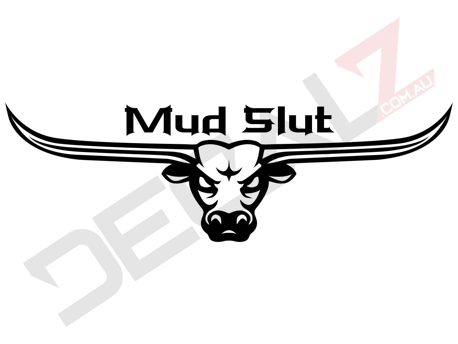 Demon Longhorn Bull - Various Text - Image 4