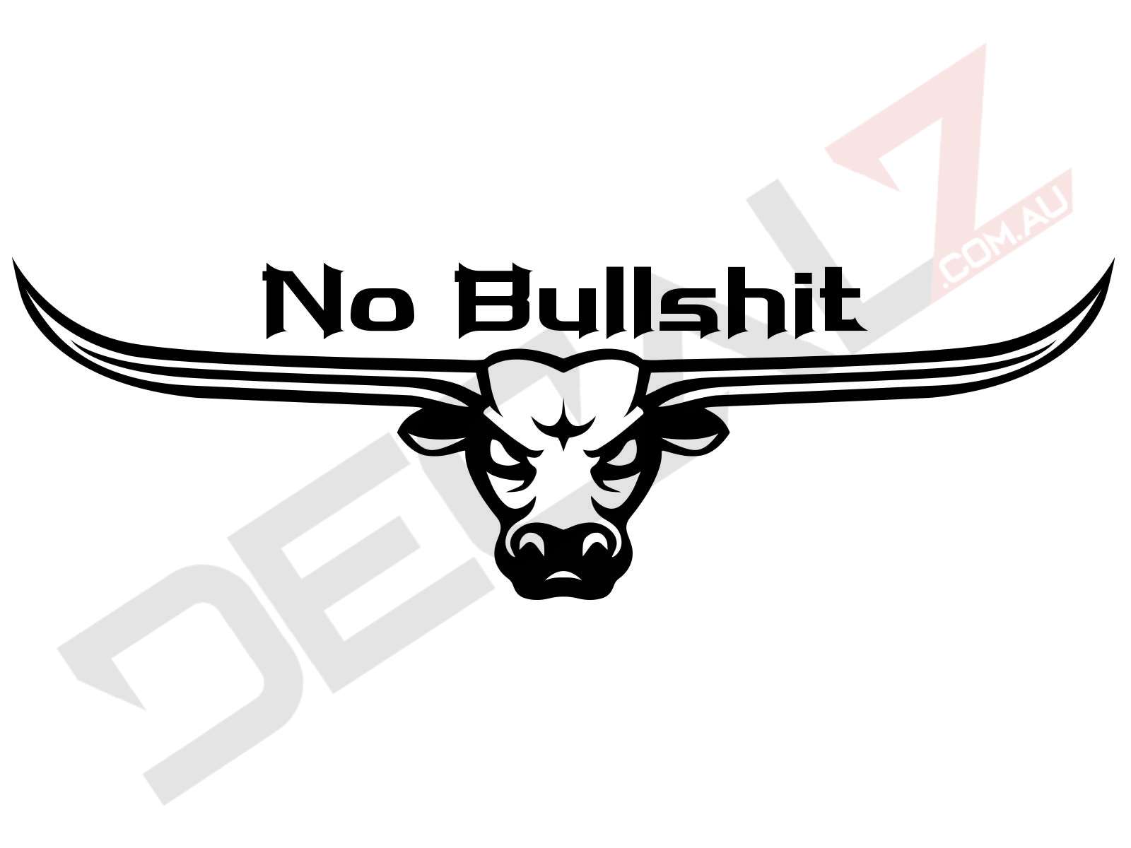 Demon Longhorn Bull - Various Text - Image 2